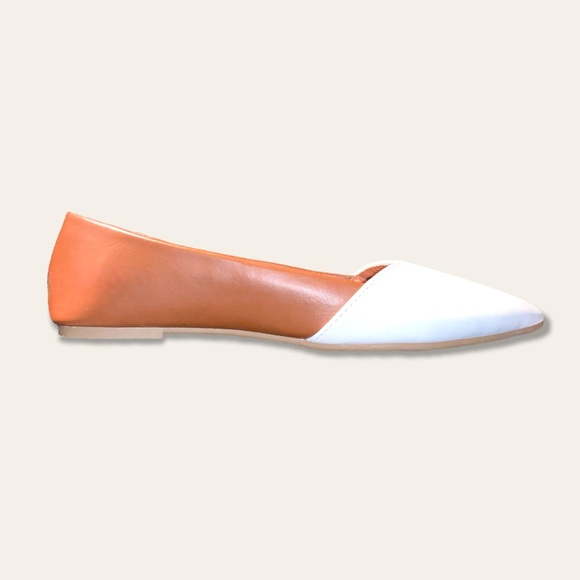ARDENE COLOR BLOCK POINTY FLATS - Picture 1 of 3